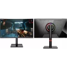 Монитор NPC 27" MD2719-B черный VA LED 1ms 16:9 HDMI M/M матовая HAS Piv 4000:1 250cd 178гр/178гр 1920x1080 240Hz G-Sync FreeSync DP FHD USB 5.5кг