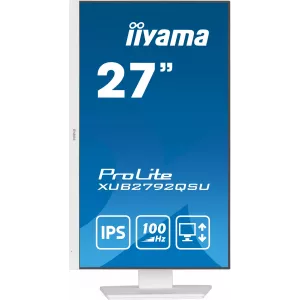  Iiyama 27 ProLite XUB2792QSUW6 IPS LED 04ms 169 HDMI MM HAS Piv 250cd 178178 2560x1440 100Hz DP WQ USB 61