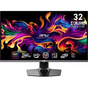  MSI 315quot MPG 321URX QDOLED QD OLED LED 169 HDMI HAS 250cd 178178 3840x2160 240Hz DP 4K USB 96