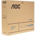 Монитор AOC 27" Professional 27P2Q черный IPS LED 16:9 DVI HDMI M/M матовая HAS Piv 250cd 178гр/178гр 1920x1080 75Hz VGA DP FHD USB 5.49кг
