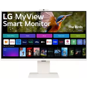  LG 315quot MyView 32SR85UW IPS LED 169 HDMI MM Cam HAS 400cd 178178 3840x2160 60Hz 4K USB 77