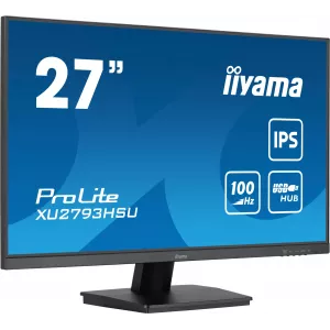  Iiyama 27quot ProLite XU2793HSUB6 IPS LED 1ms 169 HDMI MM 250cd 178178 1920x1080 100Hz DP FHD USB 38