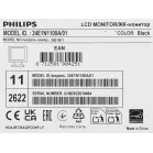 Монитор Philips 23.8" E Line 24E1N1100A черный IPS LED 16:9 HDMI M/M матовая 1500:1 300cd 178гр/178гр 1920x1080 120Hz VGA FHD 2.51кг