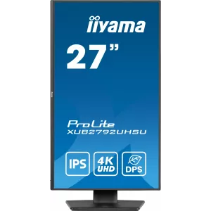  Iiyama 27quot ProLite XUB2792UHSUB6 IPS LED 169 HDMI MM HAS Piv 13001 350cd 178178 3840x2160 60Hz DP 4K USB 63