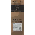 Монитор Acer 27" EK271UEbmiipx черный IPS LED 5ms 16:9 HDMI M/M матовая 1000:1 250cd 178гр/178гр 2560x1440 100Hz FreeSync DP Quad 2K (1440p) 3.5кг