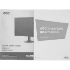 Монитор AOC 23.8" 24B30H3/BW белый IPS LED 16:9 HDMI матовая 300cd 178гр/178гр 1920x1080 120Hz VGA FHD 2.5кг