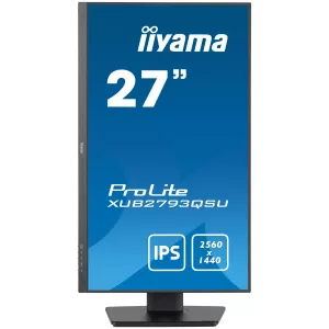  Iiyama 27quot ProLite XUB2793QSUB7 IPS LED 169 HDMI MM HAS Piv 300cd 178178 2560x1440 100Hz DP 2K USB 56