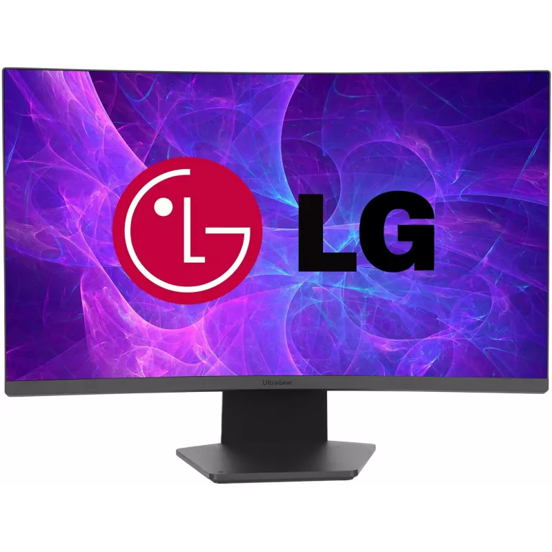 Монитор LG 27" UltraGear 27GS60QC-B фиолетовый VA LED 16:9 HDMI матовая 300cd 178гр/178гр 2560x1440 180Hz FreeSync DP 2K 4.8кг