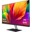 Монитор Digma Pro 27" Motion L черный IPS LED 5ms 16:9 HDMI M/M матовая HAS 350cd 178гр/178гр 2160x1440 144Hz G-Sync FreeSync DP QHD USB 3.85кг