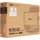 Монитор Acer 27" Nitro KG271X1bmiipx черный IPS LED 0.5ms 16:9 HDMI M/M матовая 250cd 178гр/178гр 1920x1080 200Hz FreeSync Premium DP FHD 5.7кг