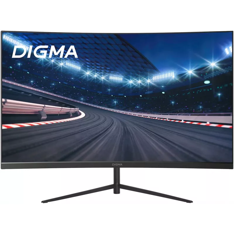 Монитор Digma 27" Overdrive 27A511F черный VA LED 1ms 16:9 HDMI матовая 250cd 178гр/178гр 1920x1080 200Hz FreeSync DP FHD 4.3кг