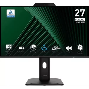  MSI 27quot Pro MP272PMG IPS LED 169 HDMI MM Cam HAS Piv 300cd 178178 1920x1080 120Hz VGA DP FHD USB 39