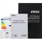 Монитор MSI 27" Pro MP272PMG черный IPS LED 16:9 HDMI M/M Cam матовая HAS Piv 300cd 178гр/178гр 1920x1080 120Hz VGA DP FHD USB 3.9кг