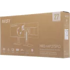 Монитор MSI 27" Pro MP275PG черный IPS LED 16:9 HDMI M/M матовая HAS Piv 300cd 178гр/178гр 1920x1080 100Hz VGA DP FHD 6.03кг