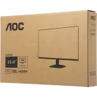 Монитор AOC 23.8" Value Line Q24B35 черный IPS LED 4ms 16:9 HDMI матовая 250cd 178гр/178гр 2560x1440 120Hz DP Quad HD 2K (1440p) 2.54кг