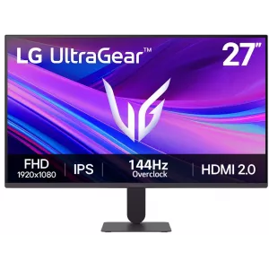  LG 27quot UltraGear 27G411AB IPS LED 169 HDMI 15001 250cd 178178 1920x1080 144Hz GSync FreeSync DP FHD 38