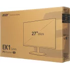 Монитор Acer 27" EK271P6bi черный IPS LED 1ms 16:9 HDMI матовая 250cd 178гр/178гр 1920x1080 144Hz FreeSync VGA FHD 3.42кг