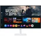 Монитор Samsung 32" M7 S32FM703UIXCI белый VA LED 16:9 HDMI M/M матовая 3000:1 300cd 178гр/178гр 3840x2160 60Hz 4K USB 6.8кг