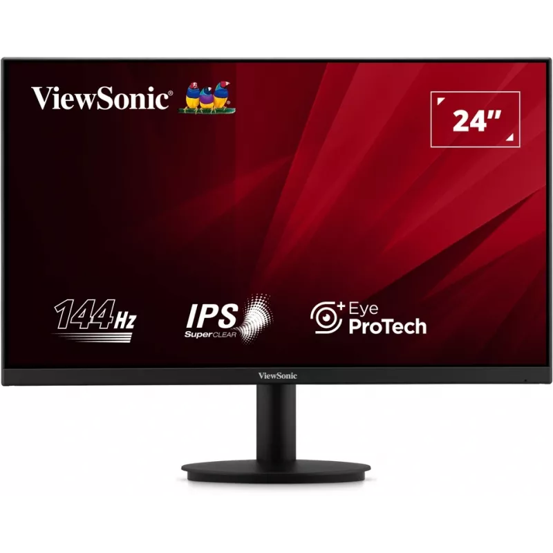Монитор ViewSonic 23.8" VA24G1-H черный IPS LED 16:9 HDMI матовая 400cd 178гр/178гр 1920x1080 144Hz VGA FHD 2.8кг