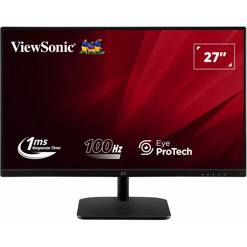 Монитор ViewSonic 27" VA2732-H-2 черный IPS LED 16:9 HDMI матовая 250cd 178гр/178гр 1920x1080 100Hz VGA FHD 4.1кг