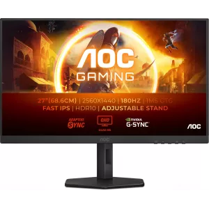  AOC 27quot Q27G4XF Fast IPS LED 05ms 169 HDMI HAS Piv 300cd 178178 2560x1440 180Hz GSync DP QHD 53