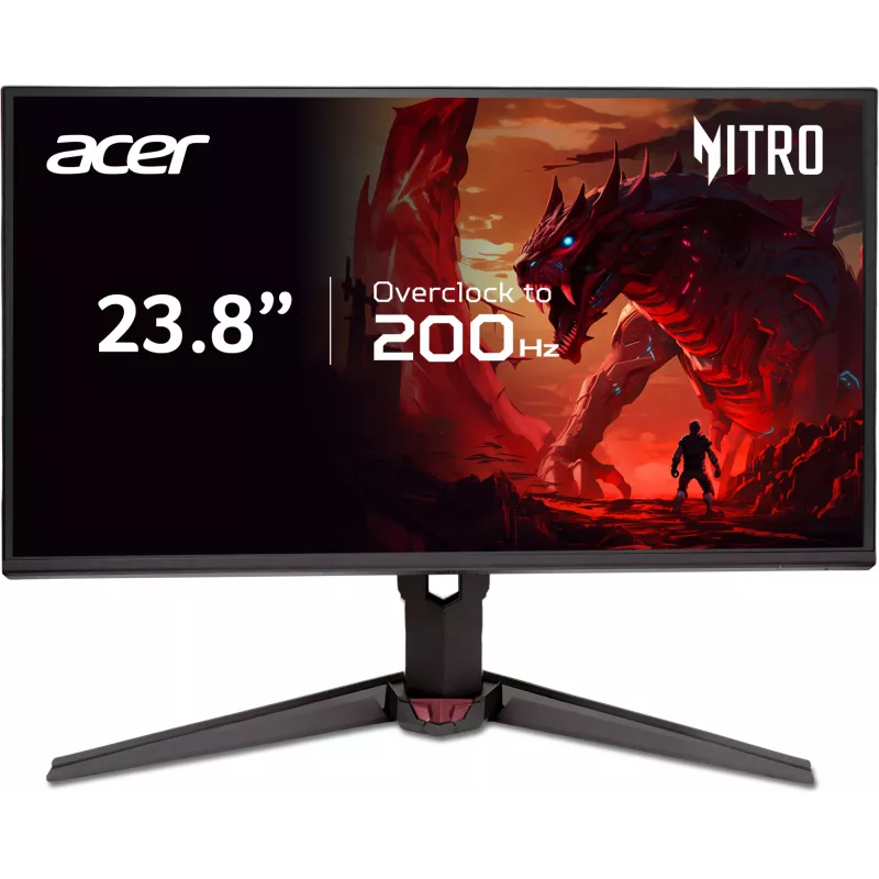 Монитор Acer 27" Nitro XV270UP6bmiiprx черный IPS LED 1ms 16:9 HDMI M/M матовая HAS Piv 250cd 178гр/178гр 2560x1440 144Hz FreeSync DP 2K