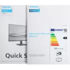 Монитор Philips 27" 27E2N1500L черный IPS LED 16:9 HDMI матовая 1000:1 300cd 178гр/178гр 2560x1440 75Hz DP Quad HD 2K (1440p) 3.19кг