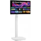 Монитор LG 31.5" UltraFine 32U889SA-W белый IPS LED 16:9 HDMI M/M глянцевая HAS Piv 1000:1 350cd 178гр/178гр 3840x2160 60Hz 4K USB Touch 21.2кг