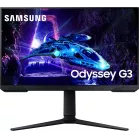 Монитор Samsung 23.8" Odyssey G3 LS24DG302EUXEN черный VA LED 16:9 HDMI матовая HAS Piv 250cd 178гр/178гр 1920x1080 180Hz FreeSync DP FHD 3.9кг