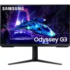Монитор Samsung 27" Odyssey G3 LS27DG300EUXEN черный VA LED 16:9 HDMI матовая HAS Piv 3000:1 250cd 178гр/178гр 1920x1080 180Hz DP FHD 4.4кг