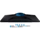 Монитор Samsung 27" Odyssey G3 LS27DG300EUXEN черный VA LED 16:9 HDMI матовая HAS Piv 3000:1 250cd 178гр/178гр 1920x1080 180Hz DP FHD 4.4кг