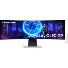 Монитор Samsung 49" Odyssey OLED G9 S49DG952SMXUE серебристый OLED LED 0.03ms 32:9 HDMI M/M матовая HAS 250cd 178гр/178гр 5120x1440 240Hz DP DQ USB 12.6кг