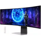 Монитор Samsung 49" Odyssey OLED G9 S49DG952SMXUE серебристый OLED LED 0.03ms 32:9 HDMI M/M матовая HAS 250cd 178гр/178гр 5120x1440 240Hz DP DQ USB 12.6кг