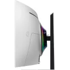 Монитор Samsung 49" Odyssey OLED G9 S49DG952SMXUE серебристый OLED LED 0.03ms 32:9 HDMI M/M матовая HAS 250cd 178гр/178гр 5120x1440 240Hz DP DQ USB 12.6кг