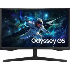  Samsung 27quot Odyssey G5 S27CG552EMXUE VA LED 1ms 169 HDMI 300cd 178178 2560x1440 165Hz DP Quad 2K 1440p USB 41