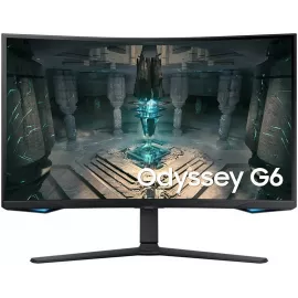 Монитор Samsung 32" Odyssey G3 S32BG650EMXUE черный VA LED 1ms 16:9 HDMI M/M полуматовая HAS Piv 2500:1 350cd 178гр/178гр 2560x1440 240Hz DP WQ USB 5.3кг