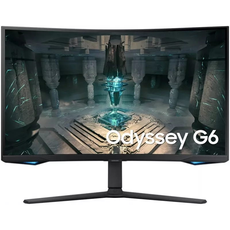 Монитор Samsung 32" Odyssey G3 S32BG650EMXUE черный VA LED 1ms 16:9 HDMI M/M полуматовая HAS Piv 2500:1 350cd 178гр/178гр 2560x1440 240Hz DP WQ USB 5.3кг