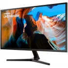 Монитор Samsung 31.5" U32J590UQMXUE темно-серый VA LED 4ms 16:9 HDMI матовая 270cd 178гр/178гр 3840x2160 60Hz DP 4K 6.3кг