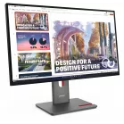 Монитор Lenovo 27" ThinkVision P27QD-40 черный IPS LED 4ms 16:9 HDMI матовая HAS Piv 1500:1 350cd 178гр/178гр 2560x1440 120Hz DP QHD USB 6.8кг