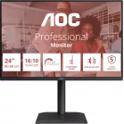 Монитор AOC 24" X24E4U черный IPS LED 16:10 HDMI M/M матовая HAS Piv 300cd 178гр/178гр 1920x1200 100Hz VGA DP FHD USB 5.22кг
