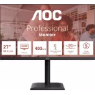 Монитор AOC 27" U27E4CV черный IPS LED 16:9 HDMI M/M матовая HAS Piv 400cd 3840x2160 60Hz DP 4K USB 6.83кг