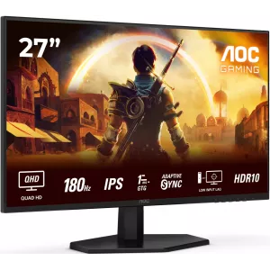  AOC 27quot Q27G42XE IPS LED 1ms 169 HDMI MM 300cd 178178 2560x1440 180Hz FreeSync DP Quad 2K 1440p 388