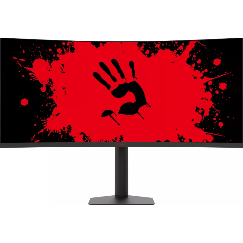 Монитор Bloody 39.7" MN2X черный VA LED 1ms 21:9 (Ultrawide) HDMI M/M матовая HAS Piv 400cd 178гр/178гр 5120x2160 180Hz G-Sync FreeSync DP 5K USB 11.1кг