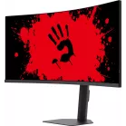 Монитор Bloody 39.7" MN2X черный VA LED 1ms 21:9 (Ultrawide) HDMI M/M матовая HAS Piv 400cd 178гр/178гр 5120x2160 180Hz G-Sync FreeSync DP 5K USB 11.1кг