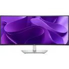 Монитор Dell 34" P3425WE серебристый/черный IPS LED 21:9 HDMI матовая HAS Piv 350cd 178гр/178гр 3440x1440 100Hz DP USB 9.91кг