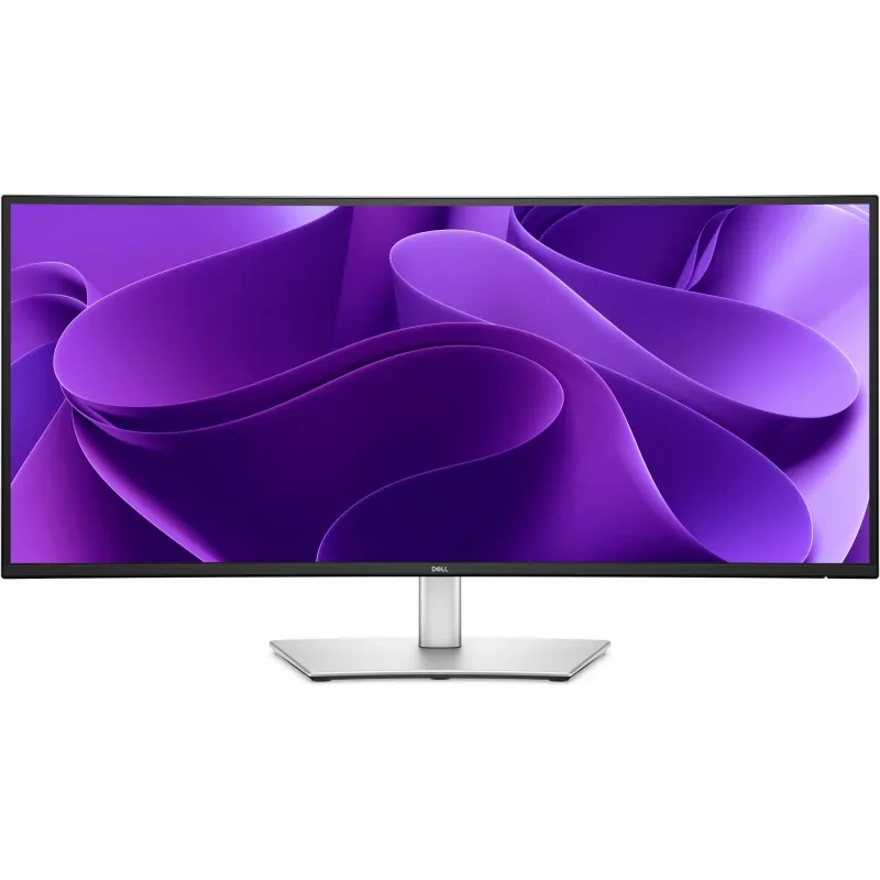 Монитор Dell 34" P3425WE серебристый/черный IPS LED 21:9 HDMI матовая HAS Piv 350cd 178гр/178гр 3440x1440 100Hz DP USB 9.91кг