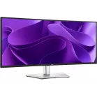 Монитор Dell 34" P3425WE серебристый/черный IPS LED 21:9 HDMI матовая HAS Piv 350cd 178гр/178гр 3440x1440 100Hz DP USB 9.91кг