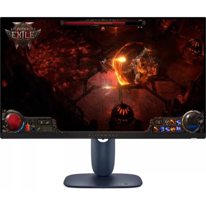 Монитор Dell 27" Alienware AW2725DM черный Fast IPS LED 16:9 HDMI матовая HAS Piv 1000:1 400cd 178гр/178гр 2560x1440 180Hz FreeSync DP 2K USB 6.57кг