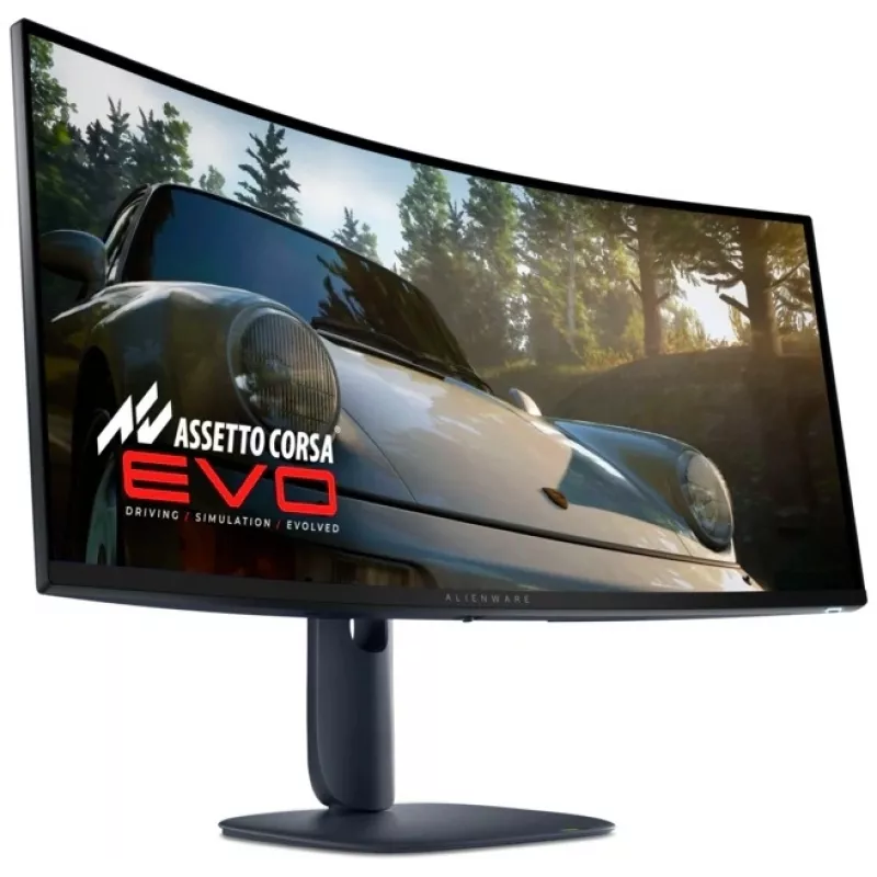 Монитор Dell 34" Alienware AW3425DW черный QD OLED LED 21:9 HDMI матовая HAS Piv 1000cd 178гр/178гр 3440x1440 240Hz FreeSync Premium Pro DP UW USB 8.14кг