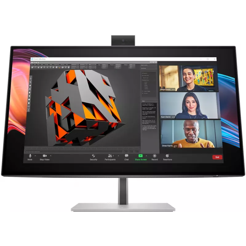 Монитор HP 27" Series 7 Pro 727pm черный IPS LED 5ms 16:9 HDMI M/M матовая HAS Piv 2000:1 400cd 178гр/178гр 3840x2160 DP 4K USB 7кг
